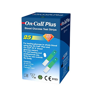 Bộ Máy Đo Đường Huyết Acon On Call Plus + Tặng hộp 25 que thử