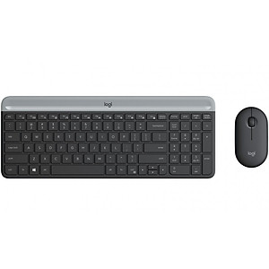 Bộ phím chuột không dây logitech MK470 Slim - Hàng Chính Hãng