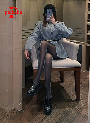 Quần Tất Xuyên Thấu Lấp Lánh 3D Da Dai Mỏng Thon Gọn Chân Giảm Mỡ Sexy Gợi Cảm Dưới 58kg