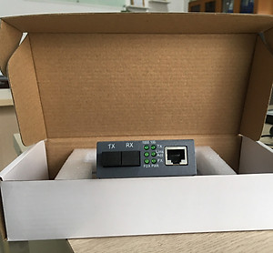 Thiết bị chuyển đổi quang điện Gigabit 10/100/1000M (1 sợi quang) Netlink HTB-4100A - Hàng nhập khẩu