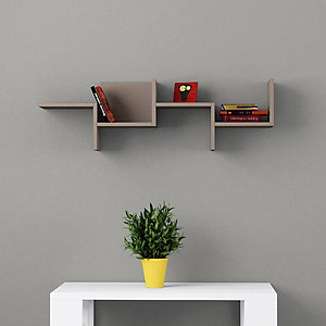 Kệ gỗ trưng bày kiểu dáng thanh lịch SMLIFE Watson