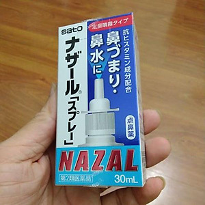 Xịt xoang mũi NAZAI 30ml Hàng Nhật Mẹ và Bé Unmmei