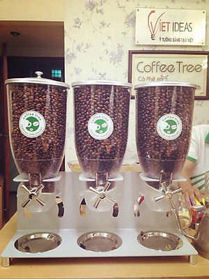 Cà phê bột 100% nguyên chất truyền thống số 2 (500gr) Coffee Tree gu vừa vị chuẩn truyền thống