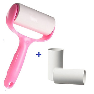 Cây lăn bụi quần áo đa năng kèm 2 cục dự phòng