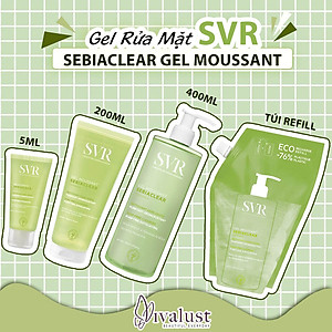 Sữa Rửa Mặt SVR Sebiaclear Gel Moussant  (50ml)