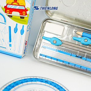 Bộ dụng cụ học Toán Thiên Long Mondee - 9 món