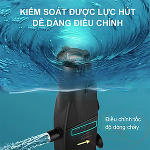 Lọc váng Jingye Surface Skimmer JY 350 oil film mini chặn hút cá tép an toàn bể thủy sinh