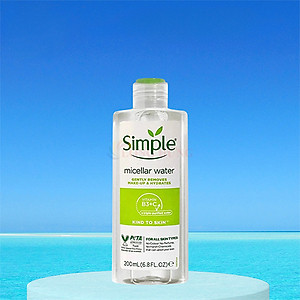 Nước tẩy trang Simple Micellar Water (200ml) - Hàng chính hãng