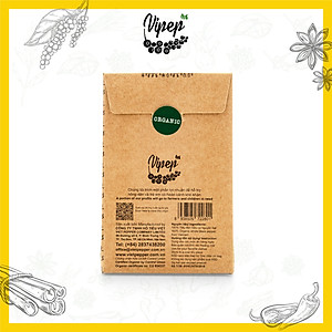 Tiêu Sọ Hạt Farmers' Organic Vipep Túi Giấy 50g