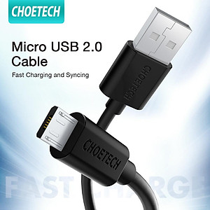 Cáp CHOETECH AB003 USB to Micro  Sạc Nhanh( HÀNG CHÍNH HÃNG )