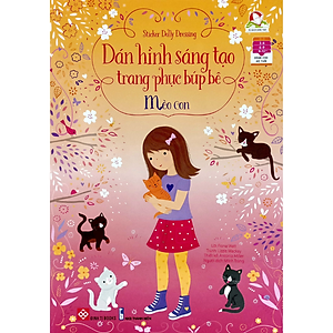 Combo 1- 4 Tập: Sticker Dolly Dressing - Dán Hình Sáng Tạo Trang Phục Búp Bê