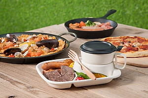 Combo 03 Cốc súp uống nước có nắp Inomata - Nội địa Nhật Bản