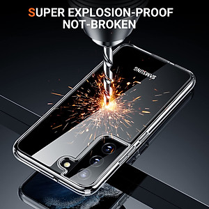 Ốp lưng silicon dẻo siêu mỏng 0.6mm cho Samsung Galaxy S22 Plus hiệu Ultra Thin độ trong tuyệt đối - Hàng nhập khẩu