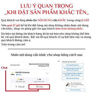 Ô dù cao cấp tán siêu to siêu rộng G30 NASON UMBRELLA Cán gỗ sang trọng khung trợ lực kép chống lật