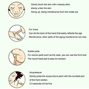 Bút Mát Xa Xóa Bọng Mắt Nâng Cơ Căng Da Mặt Chống Lão Hoá Tặng Kèm Pin AA Rung Mạnh Loại Xịn (Tặng Kèm 1 Móc Khoá) (Official Bilaha)