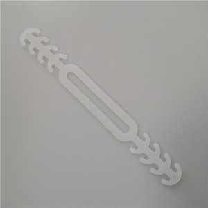 Đai nhựa dẻo đeo dây khẩu trang, Tai giả cao su mềm chống đau tai khi đeo khẩu trang silicon không hôi có lỗ cột tóc