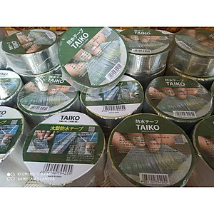 (Dài 5m, Rộng 20cm) Băng Keo, Keo Dán Chống Thấm, Chống Dột Taiko Nhật Bản Băng Keo Chống Thấm Dột,Vá Chám Vết Nứt Trần Sàn Nhà Taikomi Japan Băng keo chống thấm TAIKO Nhật Bản chắc chắn, chống thấm dột, dán tường, dán mái tôn, máng xối, lô gia
