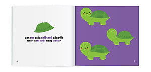 Sách Ehon - Xuống biển xem ai giấu cái gì - Dành cho trẻ từ 0 - 6 tuổi