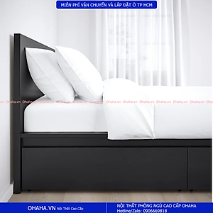 Giường Ngủ Cao Cấp Ohaha Phong Cách Bắc Mỹ