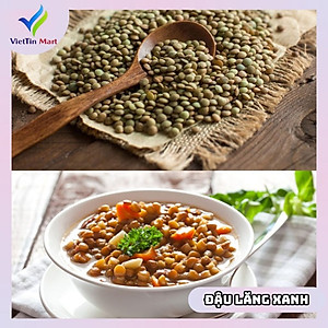 Đậu Lăng Xanh Hữu Cơ Viettin Mart 500g