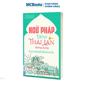 Sách - Ngữ pháp tiếng Thái Lan thông dụng - Kèm App học Online