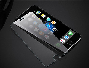 Miếng dán kính cường lực cho iPhone 6 / 6s hiệu  Mercury H+ Pro Cạnh Vát 2.5D kính thủy tinh ACC - Hàng Chính Hãng