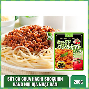 Sốt mì Ý vị cà chua và rau củ Hachi 260g