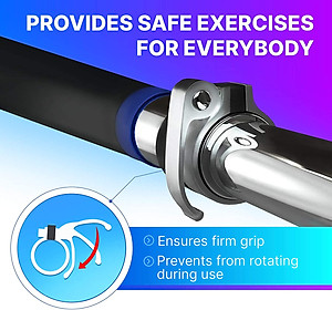 Xà Đơn Treo Tường Gắn Cửa Đa Năng Độ Dài Tùy Chỉnh Giúp Bạn Tập Gym, Tập Cơ Bụng, Cơ Vai, Cơ Xô 60-120Cm - Chính Hãng dododios (Màu Ngẫu Nhiên)