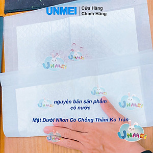 Miếng Lót Chống Thấm MAMA 35X40cm, Tấm Đệm Lót Thay Tã Dùng 1 Lần Mỏng, Nhẹ, Thấm Hút Tốt Dùng Bé Sơ Sinh