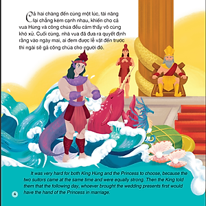 Truyện Cổ Tích Việt Nam (Song Ngữ Việt - Anh) - Sơn Tinh - Thủy Tinh