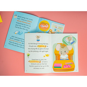 Combo (10 Tập): Truyện tranh song ngữ Việt-Anh cho bé