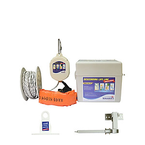 Bộ Dây Thoát Hiểm Tự Động NIKAWA Cho Nhà Cao Tầng KDD-17F (Tầng 15-17) - Bảo hành 10 năm - Hỗ trợ lắp đặt tận nơi, bảo dưỡng, Có Bảo Hiểm Bảo Minh 2 Tỷ Đồng