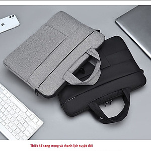 Balo, Cặp, Túi đựng laptop Chống sốc Lót Lông mềm mịn - Chống nước - Chống xước - Cao cấp , Kích cỡ 15.6 inch