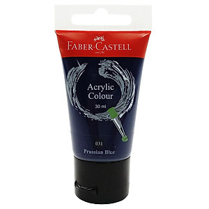 Tuýp màu vẽ acrylic 30ml prussian blue (xanh phổ) Faber 1183051