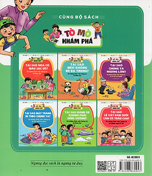 Tò mò khám phá - Tại sao hoa có màu sắc sặc sỡ (Tranh màu)