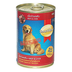 6 Lon Pate Cho Chó Smartheart Dạng Lon (400g)