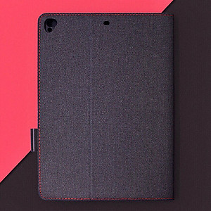 Bao da cho iPad 9.7" New 2017 / 2018 hiệu KAKU Popular canvas - Hàng nhập khẩu