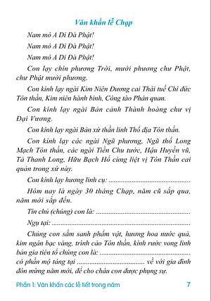 Văn Khấn Cổ Truyền