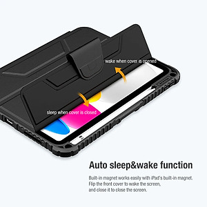 Bao da Nillkin Bumper Leather Pro dành cho ipad Gen 10 2022 10.9inch - Hàng chính hãng