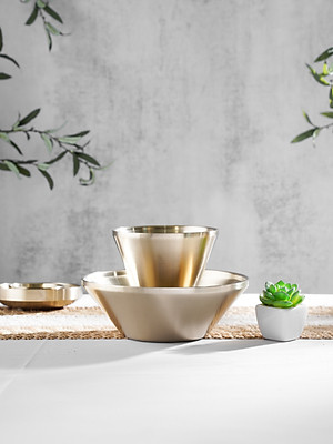 Tô salad Spring 100% inox 201 cao cấp, không sét, thành cao, lòng sâu cao cấp - Cobihome