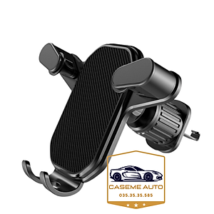 Giá Đỡ Điện Thoại Trên Ô Tô Kẹp Gắn Cửa Khe Gió Điều Hoà Xoay 360 Nhỏ Gọn Tiện Lợi - Hàng Nhập Khẩu