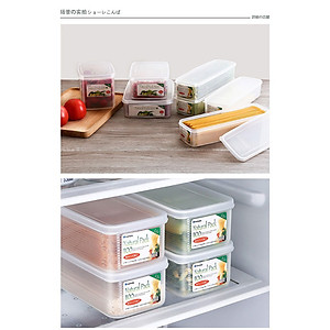 Hộp đựng thực phẩm đa năng Inomata 1100ml, có nắp mềm - Nội địa Nhật Bản