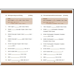 Sách toán tài năng 3, toán lớp 3 ( bộ 2 cuốn, 8 - 9 tuổi )