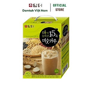 Bột Ngũ Cốc 15 Loại Hạt Damtuh Hàn Quốc - Hộp 40 Gói