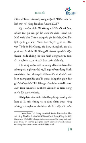 Hà Giang miền đá nở hoa - bản in 2025