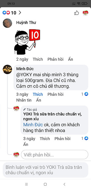 Yoki Trà sữa khoai môn