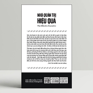 Sách Nhà Quản Trị Hiệu Quả