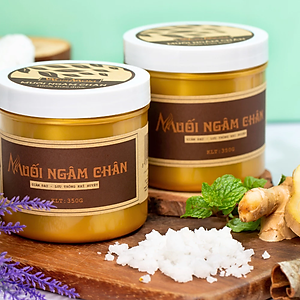Muối ngâm chân thảo mộc giảm đau nhức, chống sưng phù, thơm tho bàn chân và thư giãn cơ thể Wonmom 350g