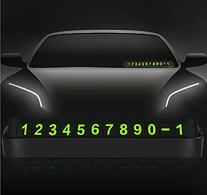 Bảng để lại số điện thoại trên ô tô khi đỗ xe