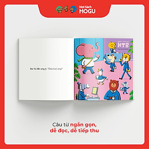 Truyện Ehon bé 1-2-3 tuổi - Bác lái xe buýt Voi